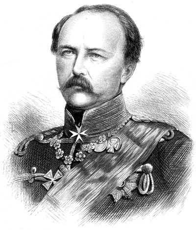 Prins Frederick Charles Nicholas av Preussen 1828-1885, 1870 av Unbekannt