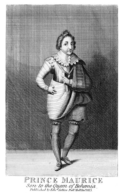 Prins Maurice, sønn av dronningen av Böhmen, 1815 av Unbekannt