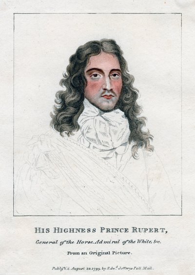 Prins Rupert av Rhinen, soldat og oppfinner, 1799 av Unbekannt