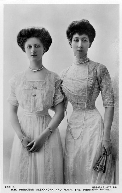 Prinsesse Alexandra og Princess Royal, slutten av 1900-tallet av Unbekannt