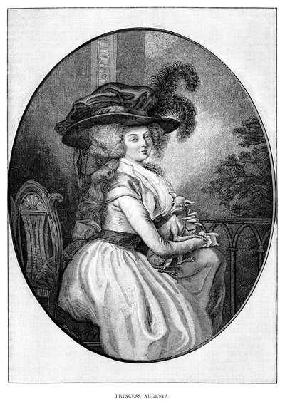 Prinsesse Augusta, andre datter av George III, 1800-tallet av Unbekannt