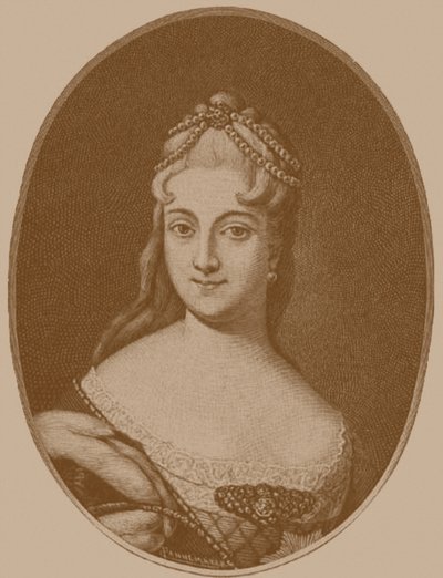 Prinsesse Ekaterina Alekseevna Dolgorukova 1712-1747 av Unbekannt