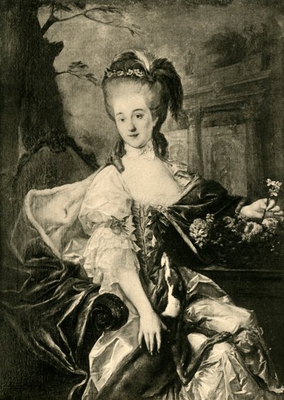 Prinsesse Elzbieta Izabela Czartoryska, 1770-tallet, 1903. av Unbekannt