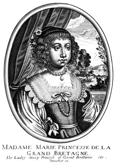 Prinsesse Mary 1631-1660 av Unbekannt