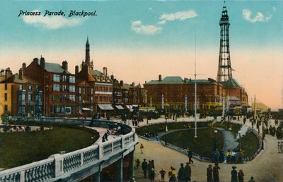 Princess Parade, Blackpool, c1915 av Unbekannt