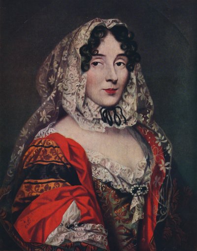 Prinsesse av Ursins, Anne Marie de La Tremoille, c1670, 1939 av Unbekannt