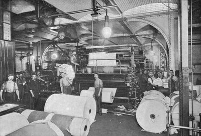 Trykker avisen Daily Telegraph, London, c1900 1903 av Unbekannt