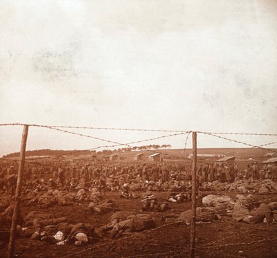 Fangeleir, c1914-c1918 av Unbekannt