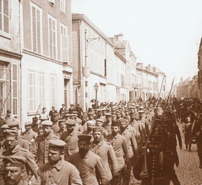 Fanger, Chalons, Nord-Frankrike, c1914-c1918. av Unbekannt