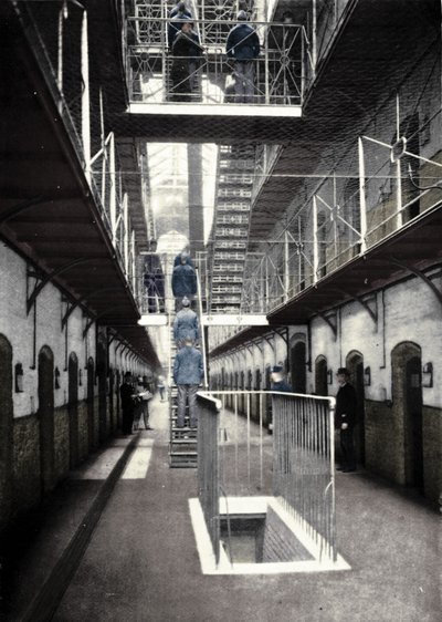 Fanger som skal til middag, Wormwood Scrubs Prison, London, c1903 1903 av Unbekannt