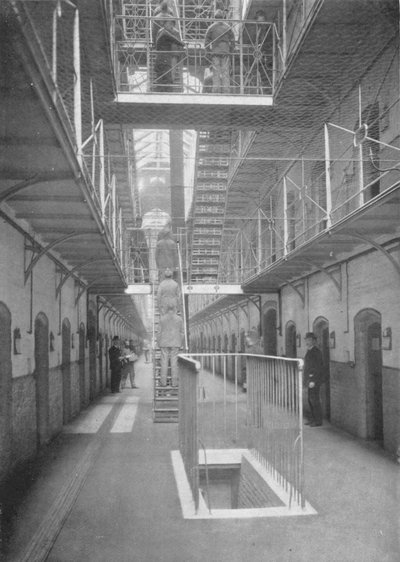Fanger som skal til middag, Wormwood Scrubs Prison, London, c1903 1903 av Unbekannt