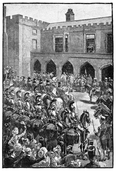 Proklamasjonen av dronningen, 1800-tallet av Unbekannt