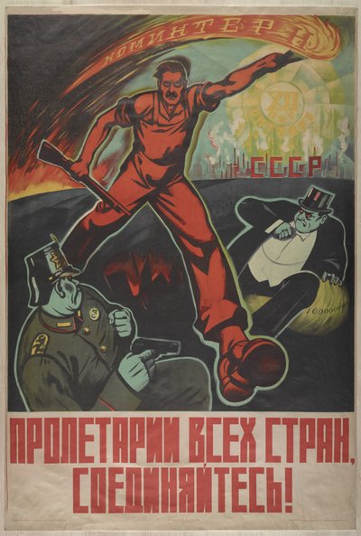 Proletarer i alle land, foren deg!, 1929. av Unbekannt