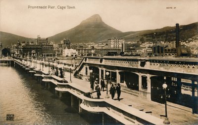 Promenade Pier, Cape Town, ca 1900 av Unbekannt