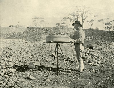 Prospektering av en leiekontrakt, 1901. av Unbekannt