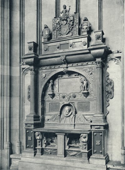 Provost Murrays Tomb 1624 ved East End of Chapel, 1926 av Unbekannt