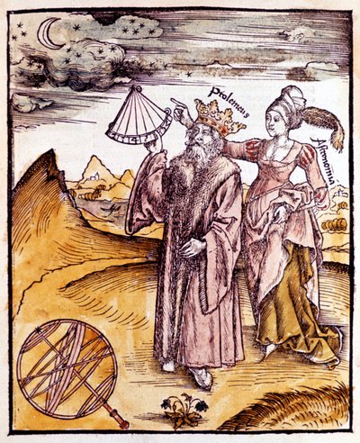 Ptolemaios , aleksandrinsk gresk astronom og geograf, 1508 av Unbekannt