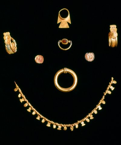 Puniske juveler, c3rd-4th Century av Unbekannt