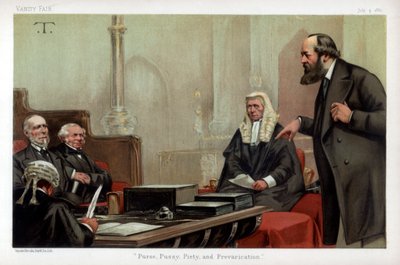 Pung, fitte, fromhet og prevarication, 1882 av Unbekannt