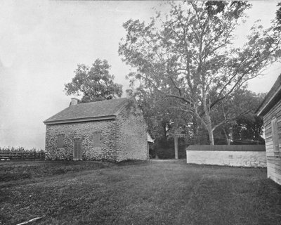 Quaker Meeting House, Battlefield of Princeton, New Jersey, USA, c1900. av Unbekannt
