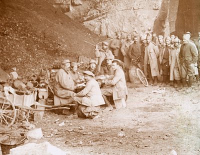 Quarry, Balleroy, Nord-Frankrike, c1914-c1918 av Unbekannt