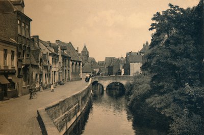 Ménétriers kai, c1910 av Unbekannt