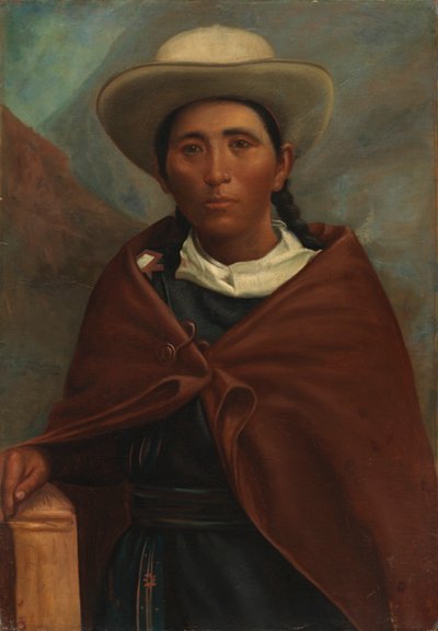Kvinne fra Quechua, Rub. 1890-1892. av Unbekannt
