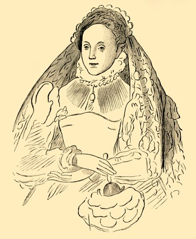 Dronning Elizabeth, 1881. av Unbekannt