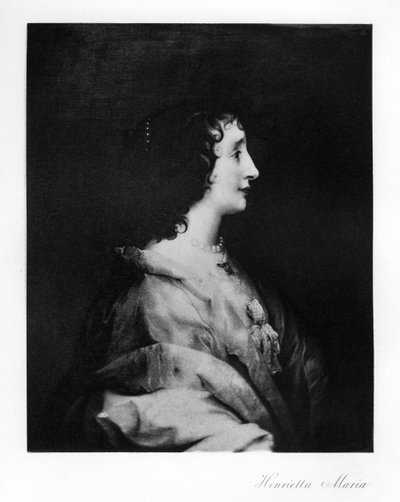 Dronning Henrietta Maria, dronningkonsort av England, Skottland og Irland, 1907 av Unbekannt