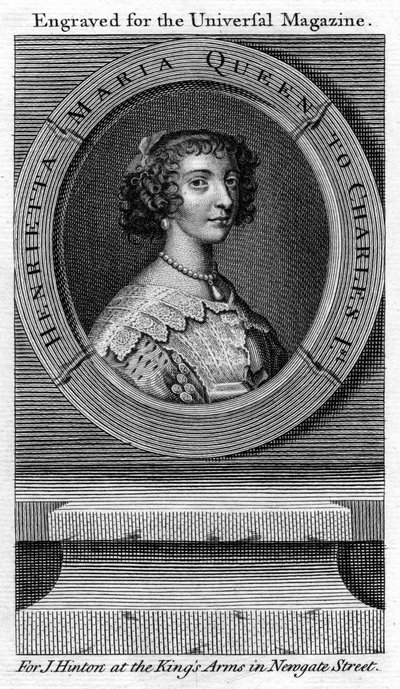 Dronning Henrietta Maria, dronningkonsort av Charles I av Unbekannt