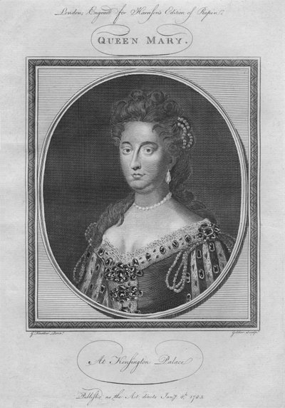 Queen Mary, 1785 av Unbekannt