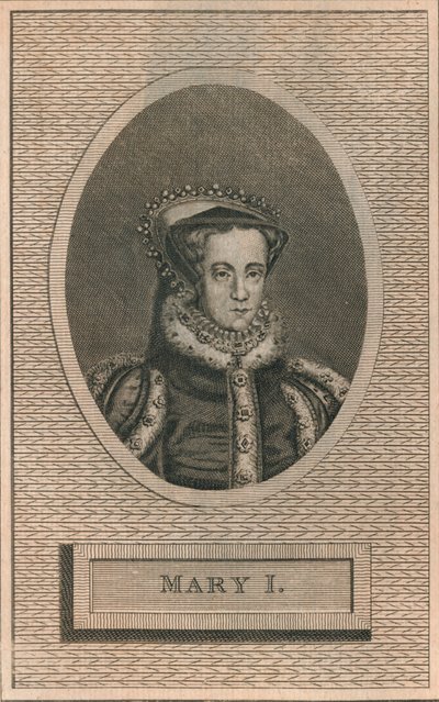 Dronning Mary I, 1793 av Unbekannt