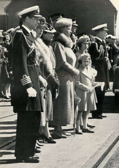 Dronning Mary reiser for å besøke Canada, 1939, 1951. av Unbekannt