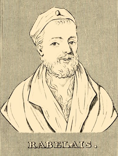 Rabelais, c1483-1553, 1830. av Unbekannt