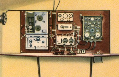 Radiorom om bord på Dornier flybåt, 1920-tallet, 1932. av Unbekannt