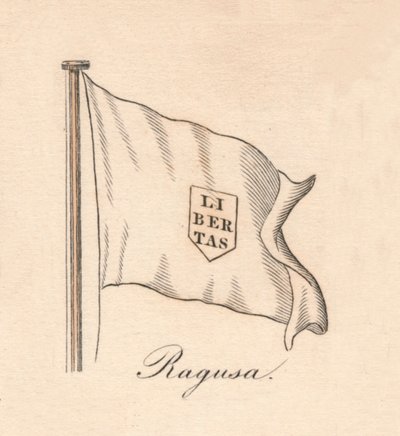 Ragusa, 1838 av Unbekannt