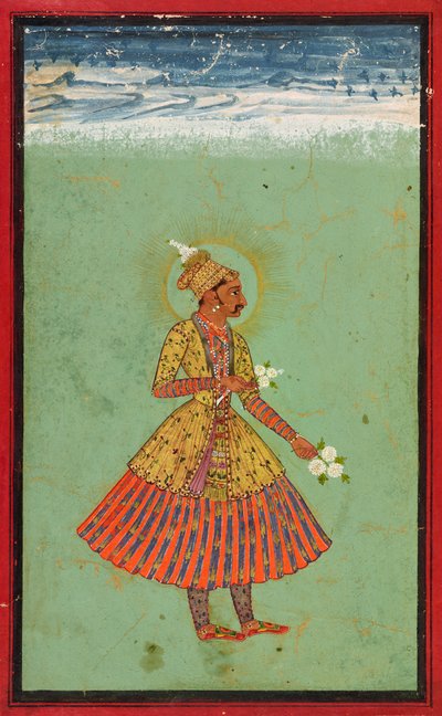 Raja Jagat Singh fra Kota, ca. 1670-1675. av Unbekannt