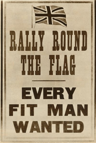 Rally Round the Flag: Every Fit Man Wanted, 1914, 1935. av Unbekannt