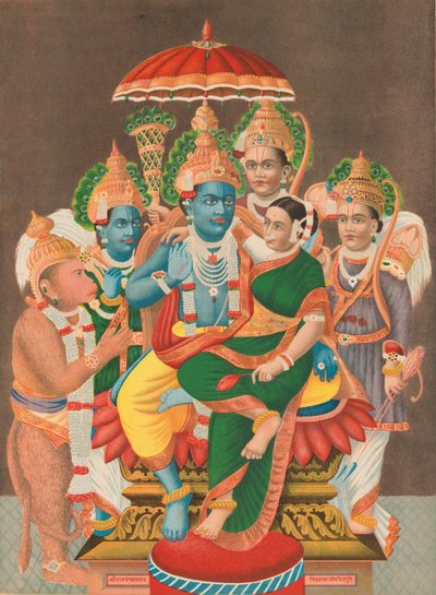 Rampanchayatam Rams forsamling, 1878. av Unbekannt