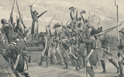 Rampons-soldater tar eden å aldri overgi seg, 1796, 1896 av Unbekannt