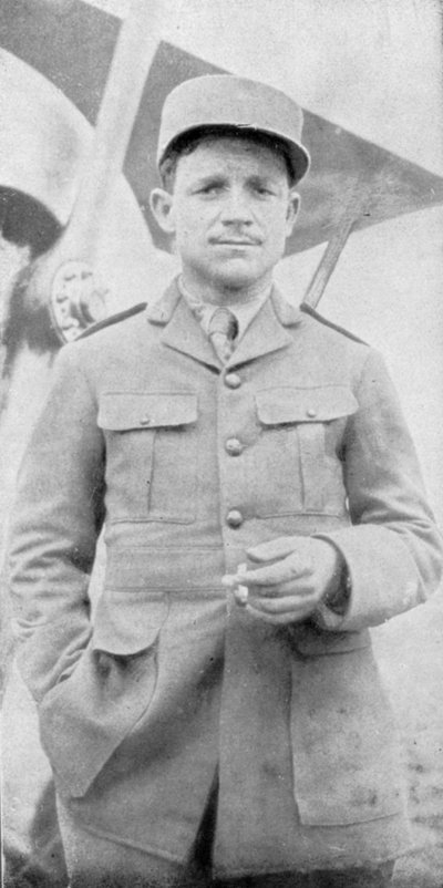 Raoul Lufbery , fransk-amerikansk jagerpilot og flygende ess fra første verdenskrig, 1914-1918 av Unbekannt
