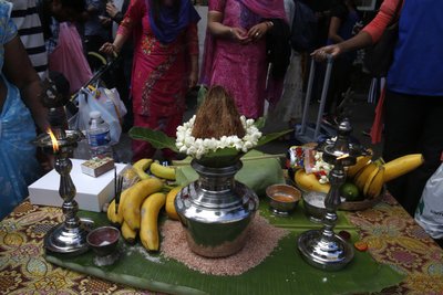 Rath Yatra vognfestival i Paris. Tilbud. Frankrike av Unbekannt