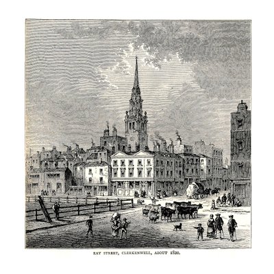 Ray Street, 1820 av Unbekannt