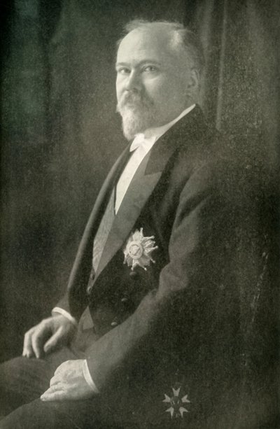 Raymond Poincaré president i Frankrike, 1919. av Unbekannt