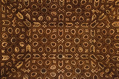 Ekte Alcazar de Sevilla - takdekorasjon Sevilla Espagne av Unbekannt