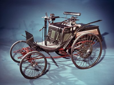 Bakmotorisert Benz Velo-bil, tysk, 1894 av Unbekannt