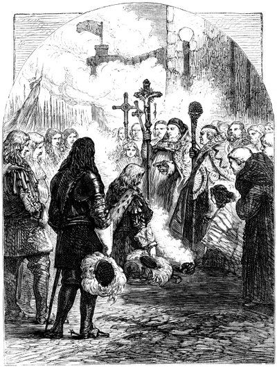 Mottakelse av James II i Dublin, 1689 av Unbekannt
