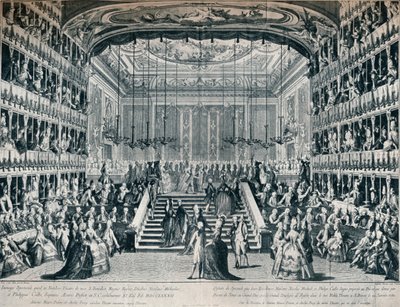 Mottakelse av storhertugen og hertuginnen av Russland ved Theatre of San Benedetto, 1902 av Unbekannt