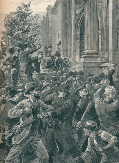 Reform Leaguers ved Marble Arch, London, 1866 1906 av Unbekannt