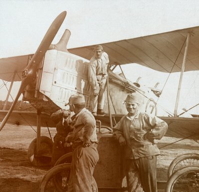 Tanking biplan, c1914-c1918 av Unbekannt